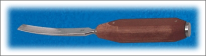 Gouge Curved Fibre Handle 