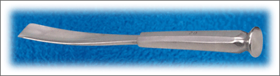 Gouge Curved Metal Back 