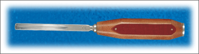 Gouge Straight Fibre Handle