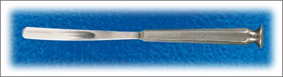 Gouge Straight Metal Back 
