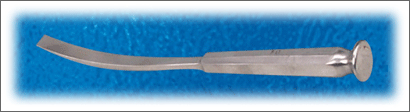 Osteotome Curved Metal Back