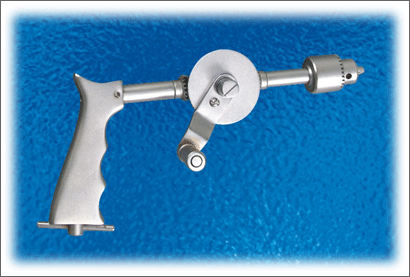 Open Gear Hand Drill