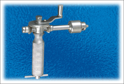 Open Gear Micro Hand Drill 